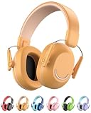Link Dream Gehörschutz Kinder, SNR 30dB Lärmschutz Kopfhörer Kinder, Orange