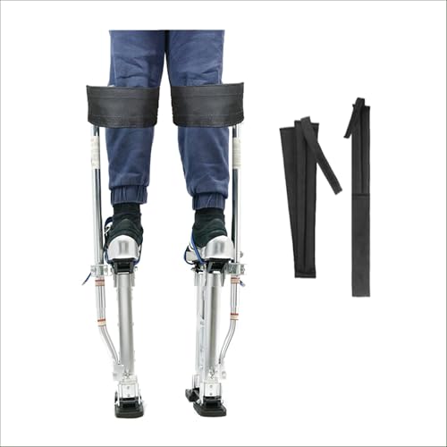 Drywall Stilt Straps 2Pcs Premium Padded Foam Drywall Stilt Straps Heavy Duty and Stability Comfortable Wearing and Pressure Relief Compatible with All Stilt Brands