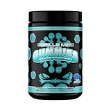 Gorilla Mind Creatine Gummies - Third-Party HPLC Tested | 5g Creapure® Creatine Monohydrate | Verified Potency & Purity | Strength · Power · Lean Muscle | No Added Sugar | Blue Raspberry Flavor