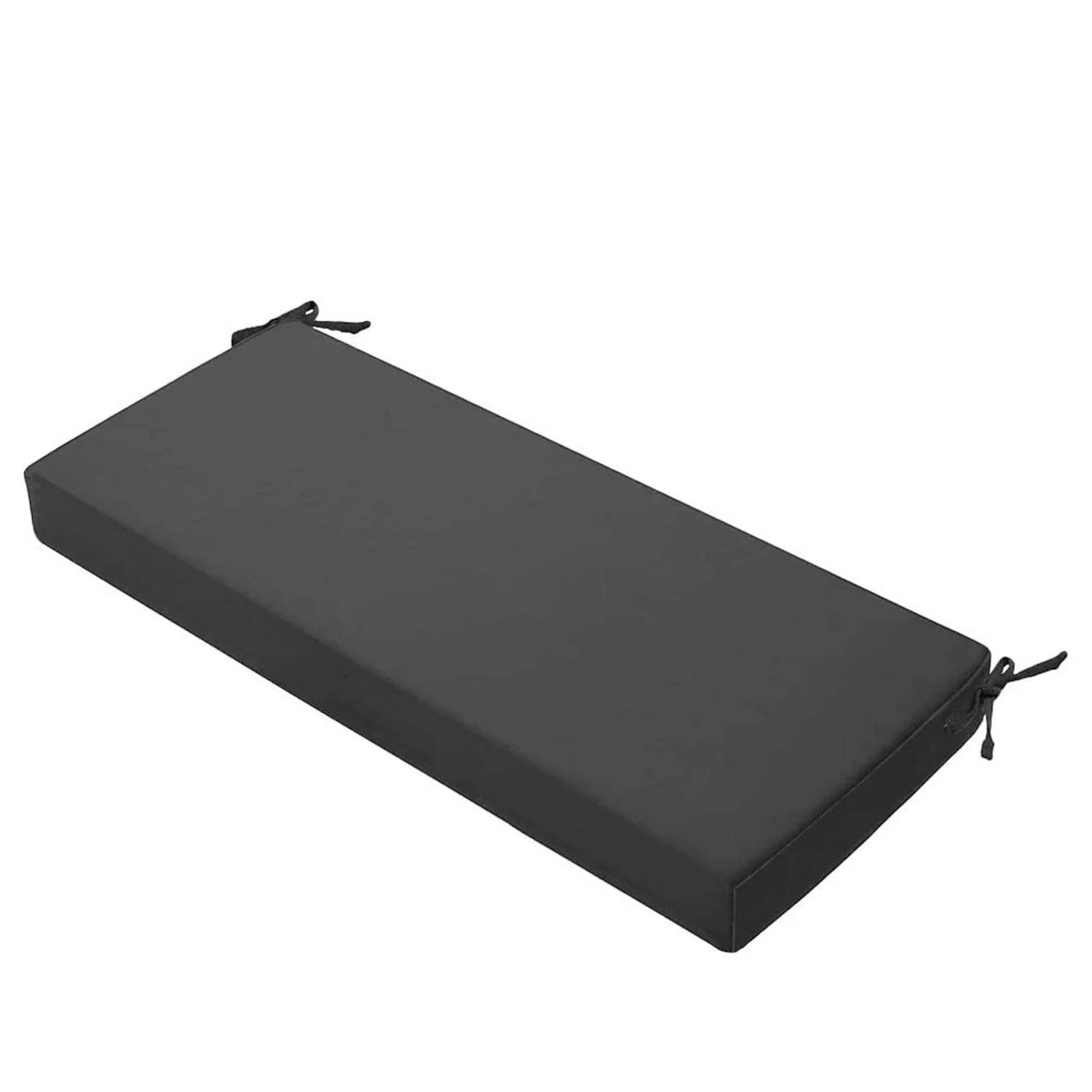 Coussin de banc d'extérieur déhoussable imperméable pour balancelle porche et canapé