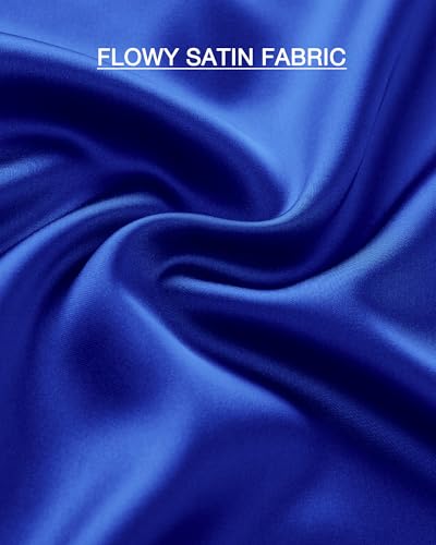 Image of BTFBM 2026 Summer Womens Skirts Silk Elegant High Waist Flowy Long Satin A-Line Midi Skirt Cocktail Wedding Party