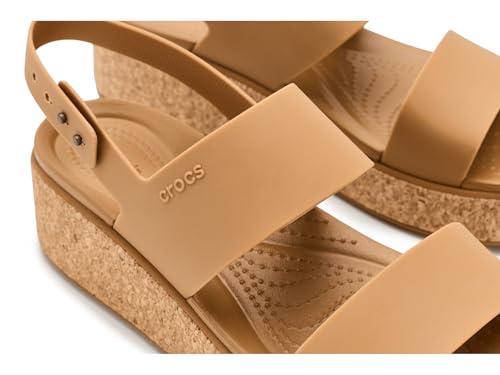 Image of Crocs Women's Brooklyn Cork Low Wedge