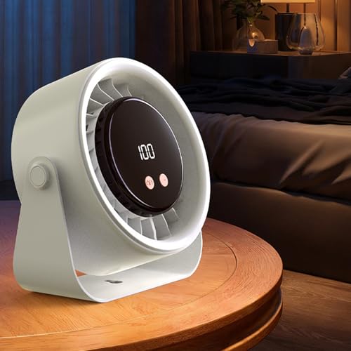 Ventilateur compact de bureau pour lutter contre la chaleur estivale - 4