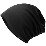 Unisex Anti-Strahlung Mütze, EMF Schutz Mütze, Zelle Türme, Smart Meter, WiFi Abschirmung Mütze, Mikrowelle Strahlung Blocking Stretch Schädeldecke,Schwarz