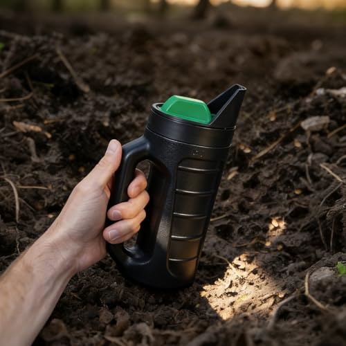 Distribuidor manual ajustable para semillas y fertilizante miniatura 7