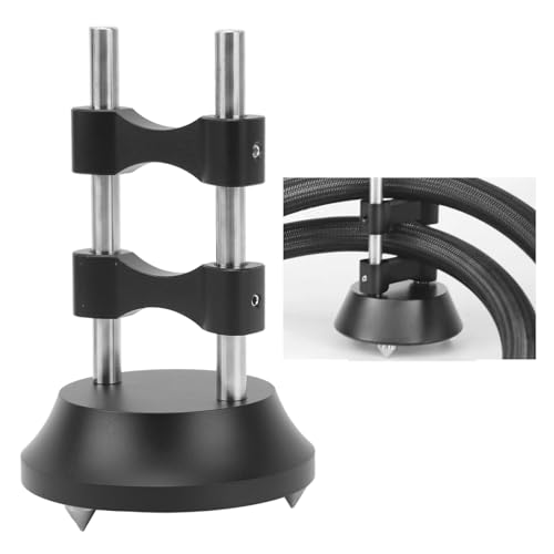 Cryfokt HiFi �P�[�u���X�^���h�A�Ռ��z���A���~�j�E���������C���[�I�[�K�i�C�U�[���b�N�A����~�ߕ����t�B�[�g�t���A�X�s�[�J�[�A���v CD DVD �v���[���[�^�[���e�[�u�� DAC �p