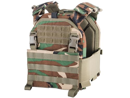 Evike Airsoft - Phantom Gear Wraith T3 Airsoft Vest (US, Alpha, Medium, Large, Regular, Regular, M81)