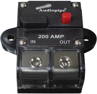 Audiopipe Cb200ap 200 Amp in Line Circuit Breaker