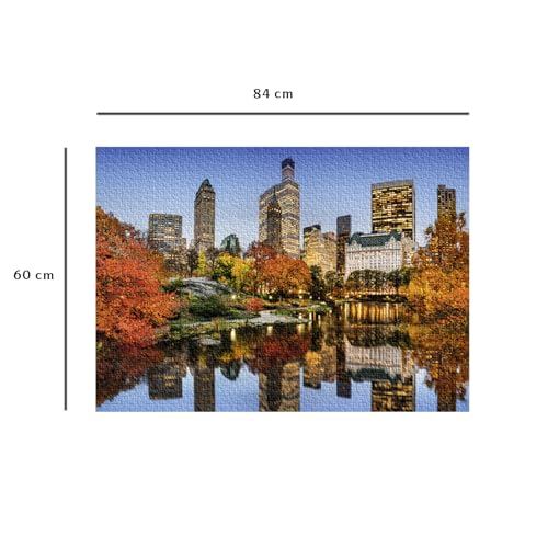 Puzzle 1500 pièces : New York en automne Ravensburger Nathan - vue 5