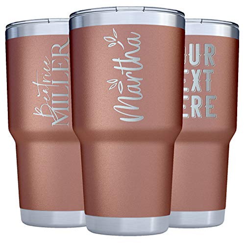 Mom - Mother Gift, Personalized Tumblers w/Splash Proof Lid - 30oz - Vacuum