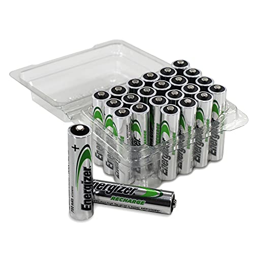 Energizer Recharge AAA Power Plus Akkus in praktischer Batteriebox von Weiss – More Power + | 24 Stück