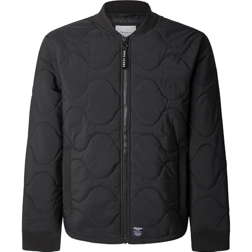 Pepe Jeans Malabar Veste, Noir (Black), M Homme