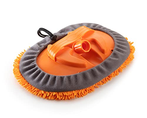 Extend-A-Reach Wall Duster Car Duster Chenille Microfiber Cleaning Head // Use By Hand Or As Extension Pole Attachment (Pole Sold Separately) #TOP13