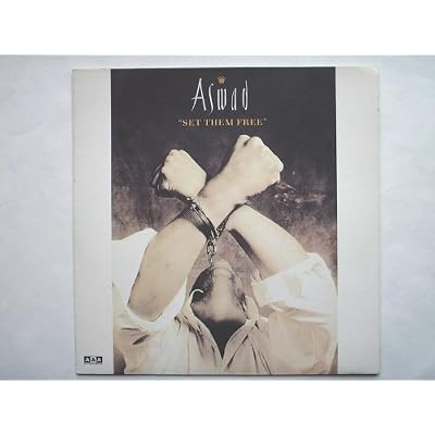 Aswad Set Them Free 7" Island IS383 EX/EX 1988 picture sleeve