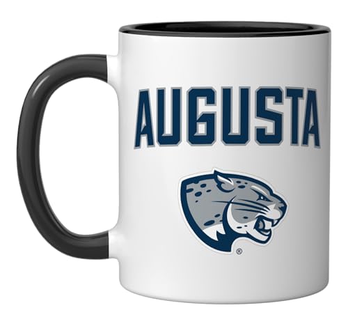 Augusta Jaguars | Official NCAA University | RSTAUU01 Ceramic Mug, Black/White by License Champs - Used condition - US$8.77