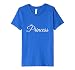 PRINCESS T-Shirt Pink Crown Body Fitting Royal Girl's Shirt