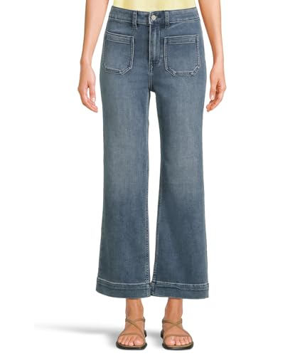 Faherty Women's Stretch Terry Patch Pocket Ankle Pants