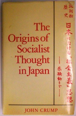 Buy Origins of Social Thought in Japan — BookShops.in