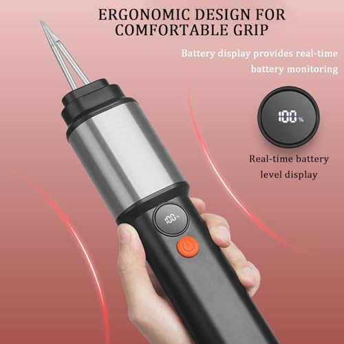 Rimozione di piume di pollame elettrico portatile, testa affusolata in acciaio inossidabile, pulsante impermeabile, doppio motore in rame, schermo di visualizzazione della batteria per la rimozione