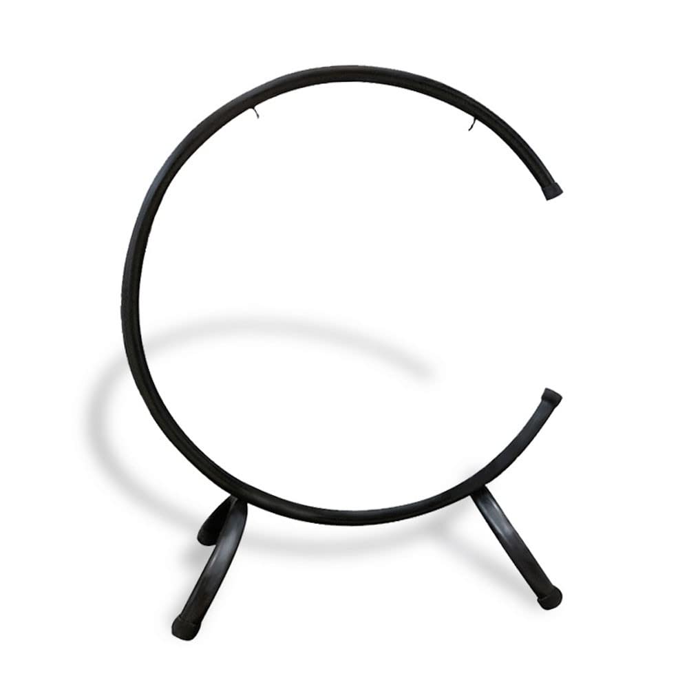 SaCLi Gong Tibetano con Bacchetta per Batteria a Mano Fatto a Mano da con Martello da Gioco Rotondo, Strumento a percussione Tradizionale Cinese, Gong da Opera di piattisostegno (20cm, Size)