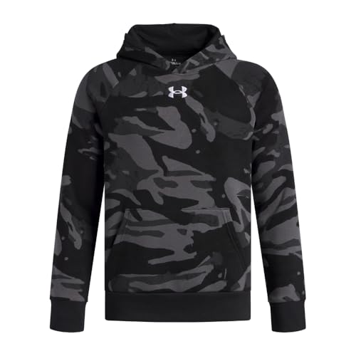 Under Armour Boys' Rival Fleece Printed Hoodie