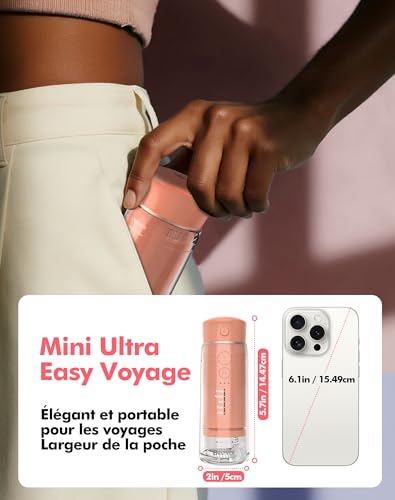 Hydropulseur rechargeable avec 5 modes de pression et réservoir de 180ml