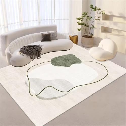 Tapis chambre ado garçon vinyle moderne couleur sable 60x110