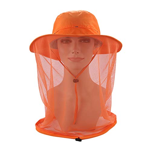 Heroger Mesh AntiMosquito hat, Mosquito net, Sun hat,Mosquito Head Net