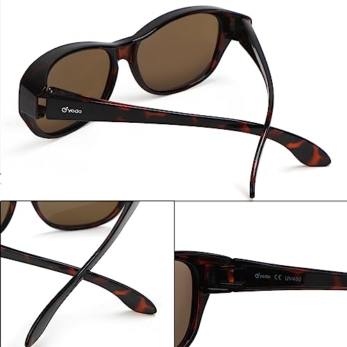 yodo Fit Over Glasses Sunglasses with Polarized Lenses for Men and Women4