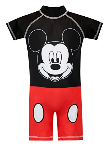 Disney Boys' Mickey Mouse Swimsuit Size 18M Red