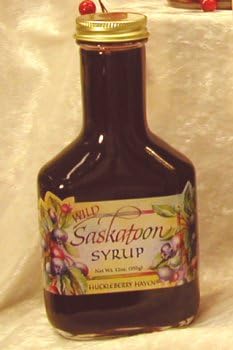 Wild Saskatoon Syrup, 12oz