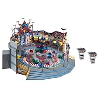 FALLER Karussell Break Dance Nr.1 Modellbausatz mit 402 Einzelteilen 250 x 240 x 136mm I Modelleisenbahn Zubehör H0 I Modelleisenbahn H0 Kirmesanlagen
