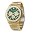 2111-gold strap green