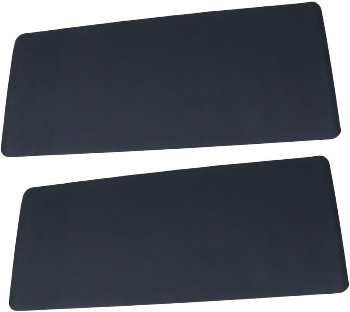 2pcs Thick Exercise Bike Mat for Treadmill and Gym Noise-reducing Floor Padding Multi-use for Carpet Kitchen and Picnics Easy to Clean and Transport