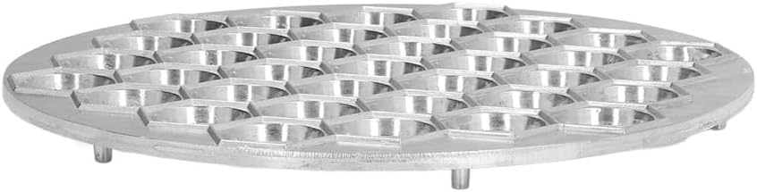 Russian Dumpling Maker Mould - 37 Hole Aluminum Pasta Ravioli Dough Press Cutter Tool for Homemade Uniform Shapes Dumplings and Pierogi Making, Kitchen Gadget Easy Clean 9.7in