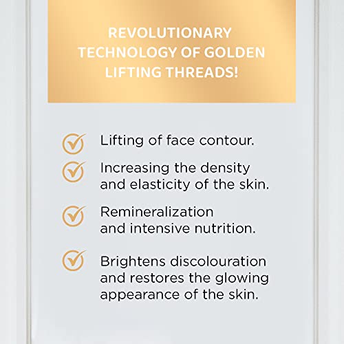 EVELINE COSMETICS GOLD LIFT EXPERT 40+ FACE FIRMING CREAM SERUM WITH 24K GOLD