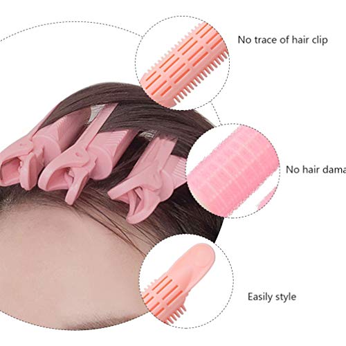 Conjunto de rolos de cabelo Minkissy 1 conjunto de rolos para segurar o cabelo, conjunto de cachos d