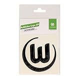 sticker wolfsburg edition in 3D VfL Wolfsburg Aufkleber Logo 3D schwarz