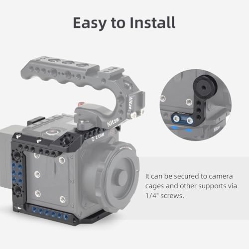 Image of Nitze L-Shaped Rosette Mount for ARRI Standard with 1 /4 inch Screws - N64-HR