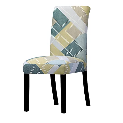 Grande housse de chaise extensible et lavable pour salle à manger - 2