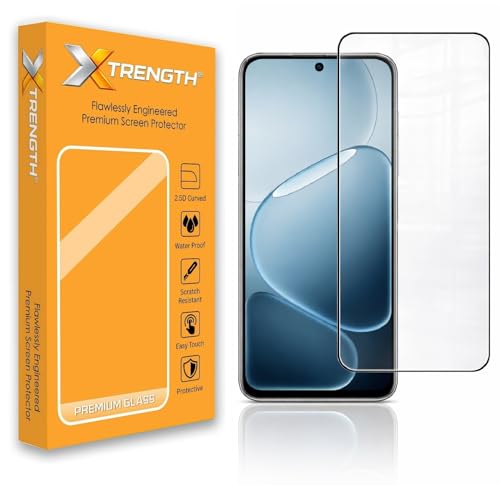 Image of Advanced HD+ Tempered Glass Gorilla Screen Protector Designed for OPPO K14x 5G - Edge to Edge Full Screen Coverage with Easy Installation Kit (Anti-Scratch)
