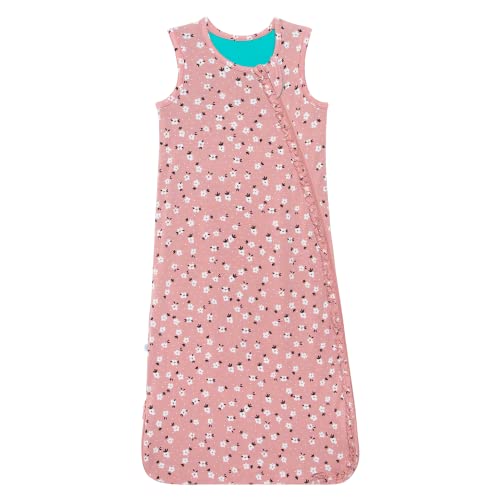 Posh Peanut Baby Sleep Sacks - Sleeveless Swaddle Sacks & Sleeping Bags - Extra Long 2 Way Zipper - 1 TOG
