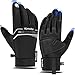 Produktbild Faneam Winterhandschuhe wasserdichte Winter Handschuhe Fahrrad Winddicht Fahrradhandschuhe rutschfeste Damen Handschuhe Herren Wasserdicht Warme Touchscreen Handschuhe Bergsteigen