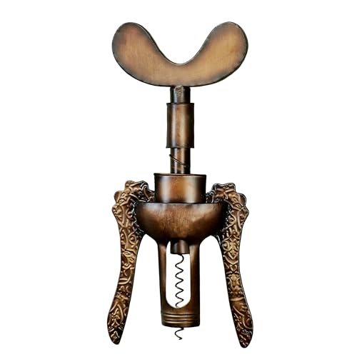 Touch of Class Antique Corkscrew Metal Wall Art Burnished Gold