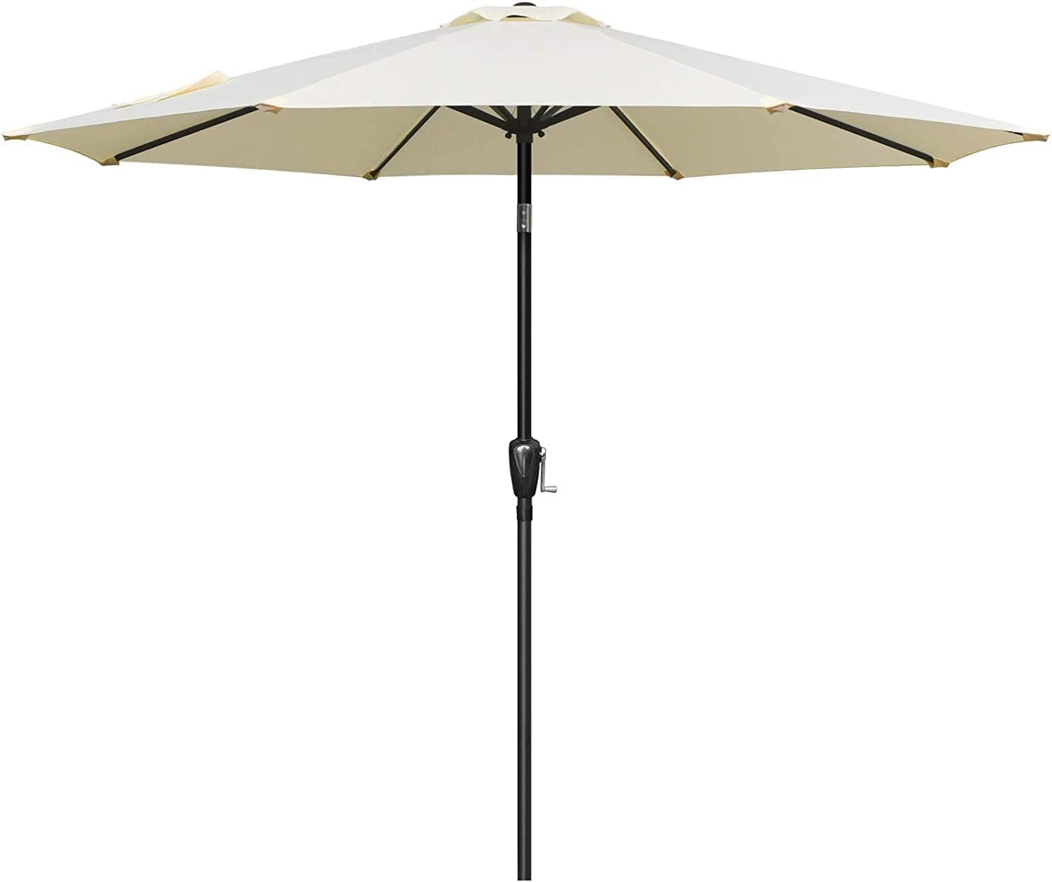 MAXXHAUL Hitch Mount Umbrella Holder and Simple Deluxe 9' Patio Umbrella - Durable Outdoor Umbrella Set
