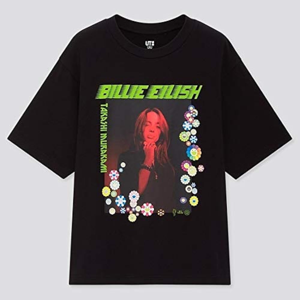 Billie Eilish 村上隆 ビリーアイリッシュ パーカー XL 黒 ビリー・アイリッシュ × 村上隆 BILLIE EILISH XL 黒パーカ