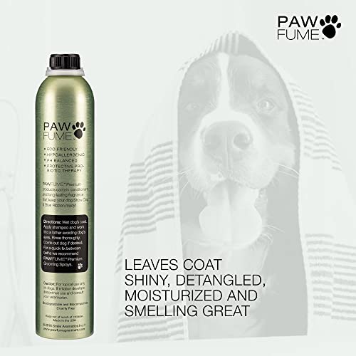 Pawfume Pet Shampoo And Conditioner – Hypoallergenic Probiotic For Best Smelly Dogs, Puppies (Blue Ribbon) #TOP6