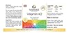 Vitamina K2 MK7 100 mcg (Menachinone naturale MK-7) - 100 capsule pure | Warnke Vitalstoffe - Qualità da farmacia tedesca