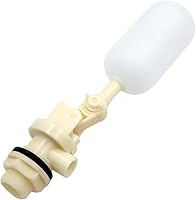 Vista 4 de Paquete de 3 válvulas de flotador con brazo ajustable, válvula de flotador de agua estable de cierre de 1/2 pulgada para caballo, ganado, cabra