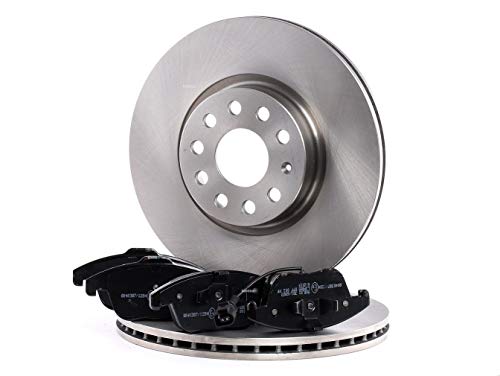 RIDEX Bremsenset Vorne 312mm Bremsscheiben und Bremsbeläge für VW Golf IV Schrägheck (1J1) Belüftet